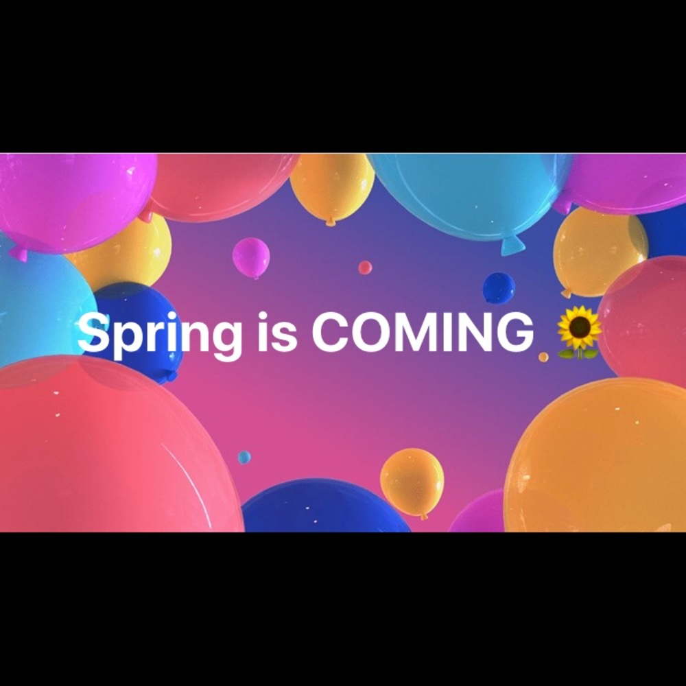 SPRING IS COMING! SPRING IS COMING!